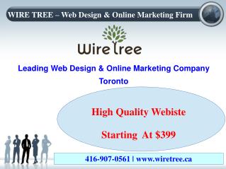 Leading Wordpress Website Design and Online Marketing Company Toronto