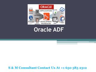 Oracle ADF Online Training