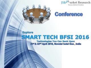 SMART TECH BFSI 2016 | Event 21st – 22nd April 2016