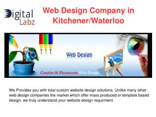 Affordable Web Design & Development Services in Kitchener/Waterloo