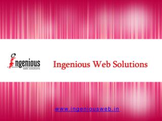 Ingenious Web Solutions
