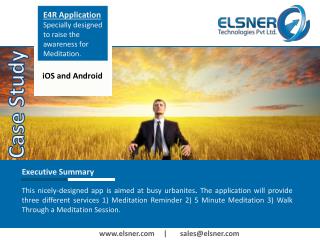 Case Study - E4R Application From Elsner.com