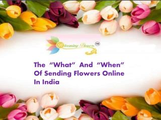 Send Flower Online India? Order By Blooming Flowerz