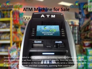 ATM Machine Purchase in New Jursey