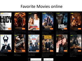 Favorite Movies Online