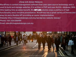 cheap web design Malaysia
