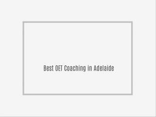 IELTS Coaching in Adelaide