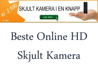 Beste Online HD Skjult Kamera