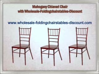 Mahogany Chiavari Chair with Wholesale-Foldingchairstables-Discount