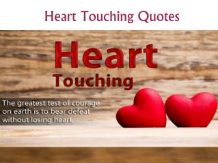 Heart Touching Quotes