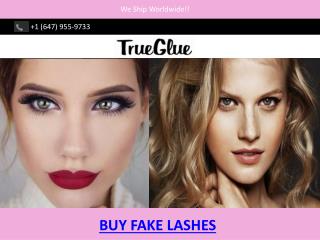 BUY FAKE LASHES - True Glue