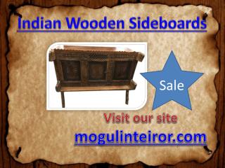 Indian Wooden Sidebords