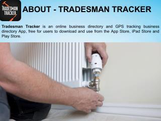 Tradesman Tracker-Listing