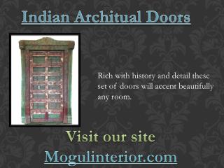 Indian Architual Doors