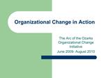 Organizational Change in Action