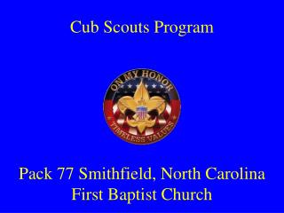 Cub Scouts Program