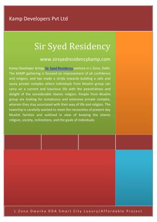Sir Syed Residency @ 9643355101