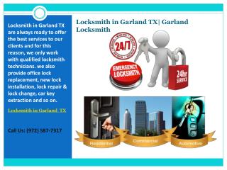 Locksmith in Garland TX| Garland Locksmith