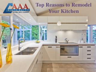 Top Reasons to Remodel Your Kitchen