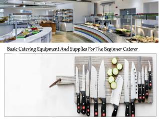 Basic Catering Equipment And Supplies For The Beginner Caterer