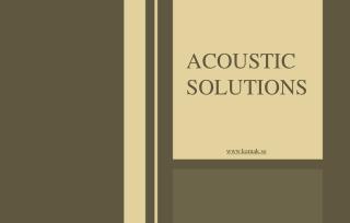 Why choose acoustic solutions when designing a workplace