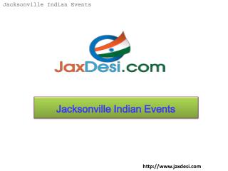 Jacksonville Indian Events