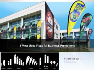 4 Most Used Flags for Business Promotions