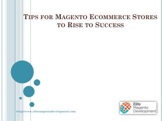Tips for Magento Ecommerce Stores to Rise to Success
