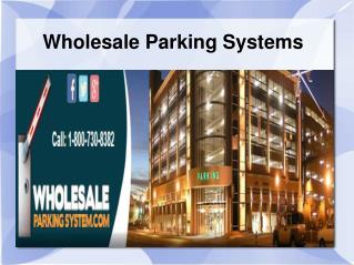 Parking supplies by Wholesale Parking System