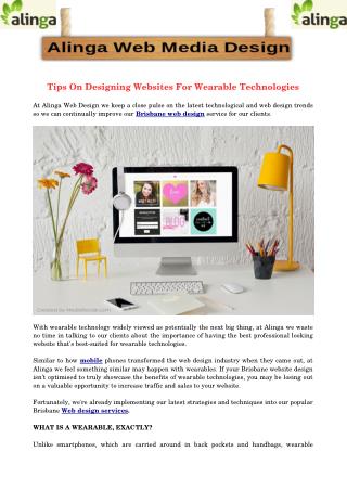 Tips On Designing Websites For Wearable Technologies