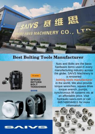 Best Bolting Tools Manufacturer