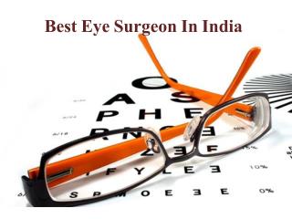 Eye Surgeon In India