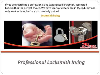 Professional Locksmith Irving