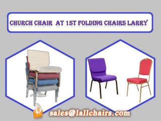 Church Chair at 1st Folding Chairs Larry