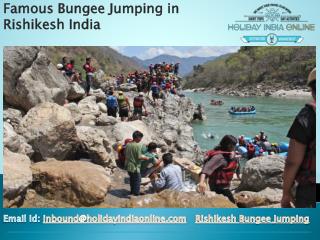 Famous Bungee Jumping in Rishikesh India