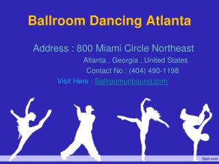 Ballroom Dancing Atlanta