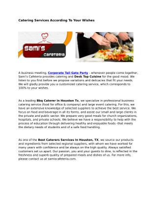 Corporate Cafeteria Management