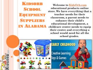 Kidsorb School Equipment Suppliers in Alabama