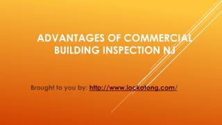 Advantages Of Commercial Building Inspection NJ
