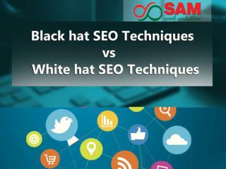 Black hat SEO techniques vs white hat SEO techniques