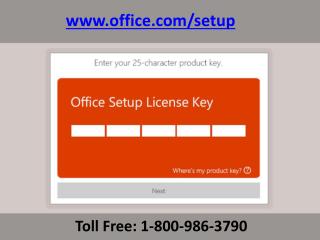 Office Setup Product Key - www.office.com/setup