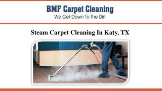 Steam Carpet Cleaning In Katy, TX