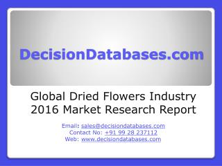Global Dried Flowers Market Forecasts to 2021