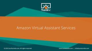 Hire Amazon Experts from SunTecIndia.com