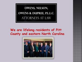 Attorneys Greenville NC