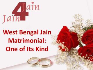 West Bengal Jain Matrimonial: One of Its Kind