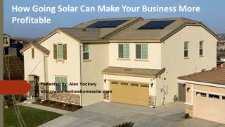 How Going Solar Can Make Your Business More Profitable