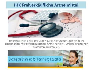 IHK Freiverkäufliche Arzneimittel