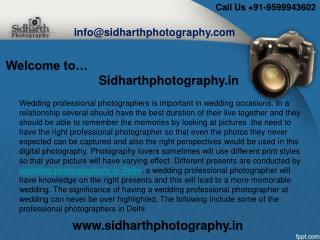 Expert Wedding Photographers in Delhi