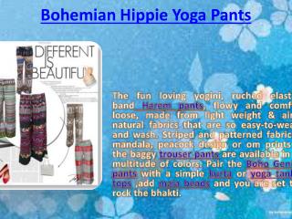 Bohemian Hippie Yoga Pants